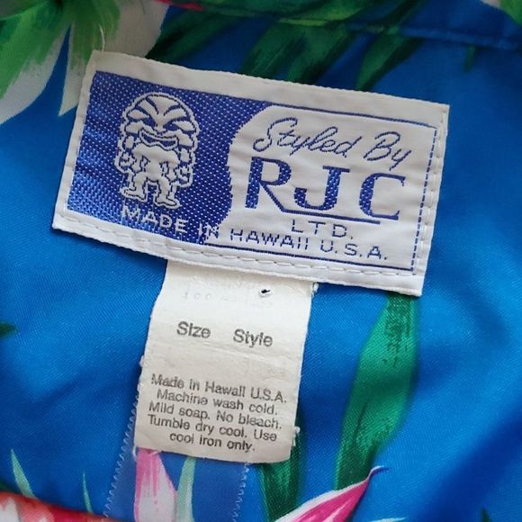 80s Hawaiian shirt resort wear large - Picture 2 of 4